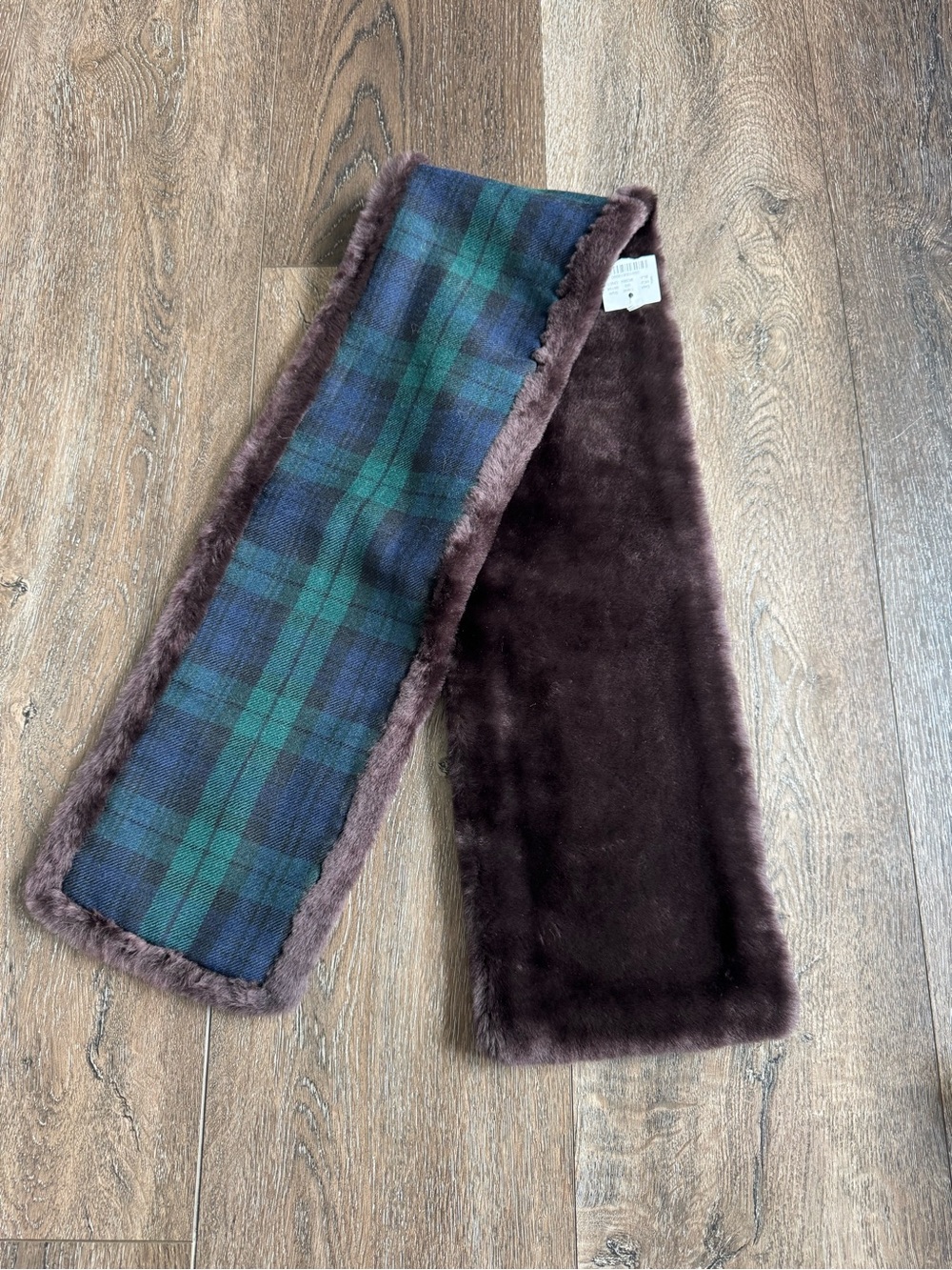 J. Crew Plaid Wool Scarf- New with tags
